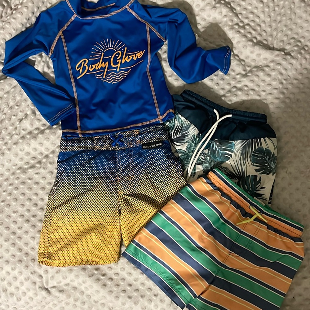 Toddler swim suits size 4 and 5
